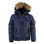 Blouson garon ecoflik bleu marine