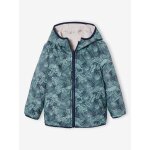 Blouson gar�on r�versible vert