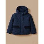 Blouson matelass� col montant fille marine