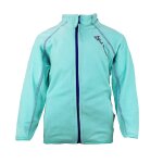 Blouson polaire fille fafone turquoise