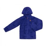 Blouson polaire fille galane bleu