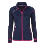 Blouson polarshell fille faclimate bleu marine