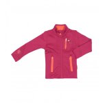 Blouson polarshell fille faynur fuchsia