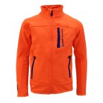 Blouson polarshell garon ecanton orange