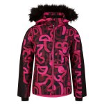 Blouson de ski ding rose bonbon / noir Blouson de ski ding rose bonbon / noir