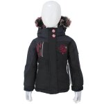 Blouson de ski fille falaza noir