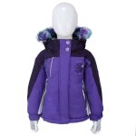 Blouson de ski fille falaza violet