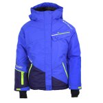 Blouson de ski fille gatene bleu