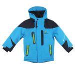 Blouson de ski garon ecetal turquoise