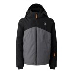 Blouson de ski impose v noir / gris fonc�