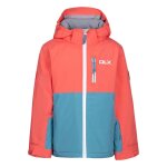 Blouson de ski pauline pêche rose / bleu gris Blouson de ski pauline pêche rose / bleu gris