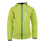 Blouson softshell fille fanso anis