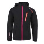 Blouson softshell fille fanso noir
