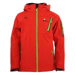 Blouson softshell gar�on ecolok rouge