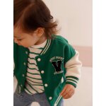 Blouson teddy b�b� en molleton vert