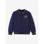 Blouson teddy fille harry potter bleu nuit