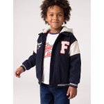 Blouson teddy gar�on � capuche amovible marine
