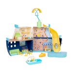 Bluey bateau de croisi�re avec toboggan multicolore