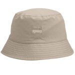 Bob 100% coton, ajustable tour de tte beige