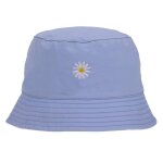 Bob 100% coton, ajustable tour de tte bleu clair