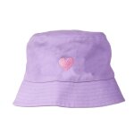 Bob 100% coton, ajustable tour de tte lavande