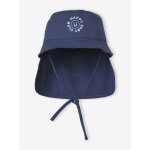 Bob b�b� avec couvre nuque bleu indigo