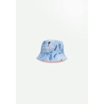 Bob bb rversible en gaze de coton bella chica bleu