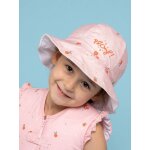 Bob r�versible anti - uv - fille blanc / orange