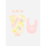 Bodies fille en coffret jaune / rose