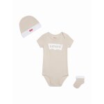 Bodies gar�on logotyp� beige / blanc