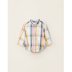Body - chemise en coton  carreaux brothers & sisters beige clair