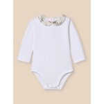 Body col en tissu liberty b�b� - coton biologique liberty elizabeth