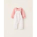 Body + salopette winnie blanc