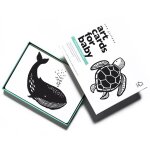 Boîte de 6 cartes imagier en noir et blanc - océan multi - coloured Boîte de 6 cartes imagier en noir et blanc - océan multi - coloured