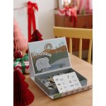 Boite des animaux magntiques tanzanie jaune