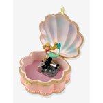 Boite  bijoux collector sirne dans coquillage - rose