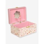 Bo�te � bijoux musicale rosa rose