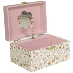 Bote  bijoux musicale rose