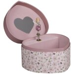 Bote  bijoux musicale rose