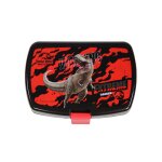 Boite d�jeuner et gourde en plastique 380ml jurassic world noir