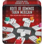 Bote de dominos train mexicain multicolore