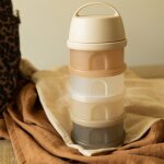 Bo�te doseuse de lait 4 compartiments transparent
