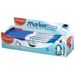 Bo�te feutres effa�ables � sec marker bleu