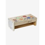 Boîte à formes 2 en 1 les animaux joyeux en bois fsc® jaune Boîte à formes 2 en 1 les animaux joyeux en bois fsc® jaune