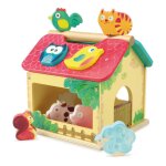 Boite  formes ferme beige
