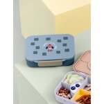 Bo�te � gouter bento little gang l�ssig bleu jean