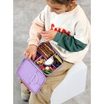 Bo�te � gouter bento little gang l�ssig mauve