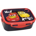 Bo�te � go�ter cars mach speed en pvc 17 cm � rabat rouge