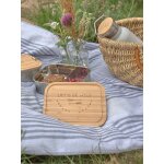 Boîte À goûter lässig inox bambou adventure Boîte À goûter lässig inox bambou adventure