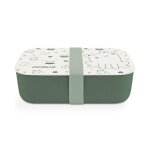 Bote  lunch enfant en matriau bio naturlunch fr vert